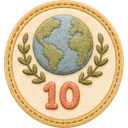 Walked 10 countries