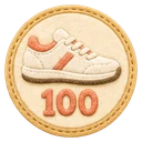 100 km total