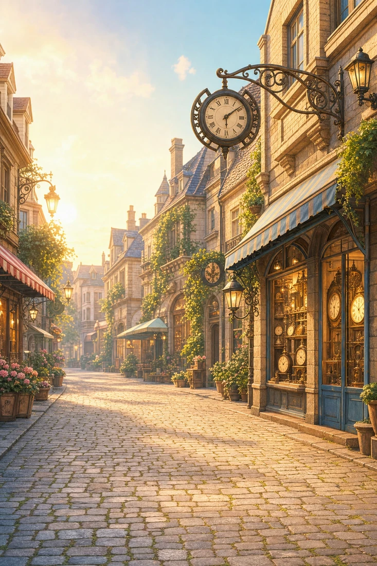 時計屋の商店街