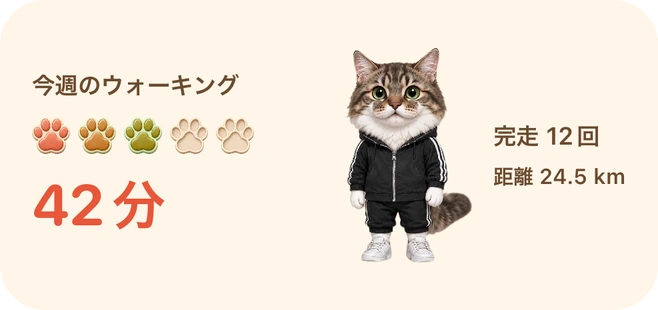 アプリの実際の画面：ウィジェット